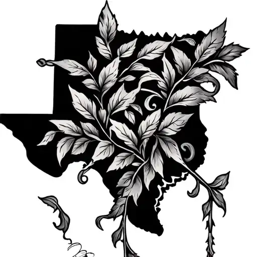 Texas Oklahoma Arrow Vine