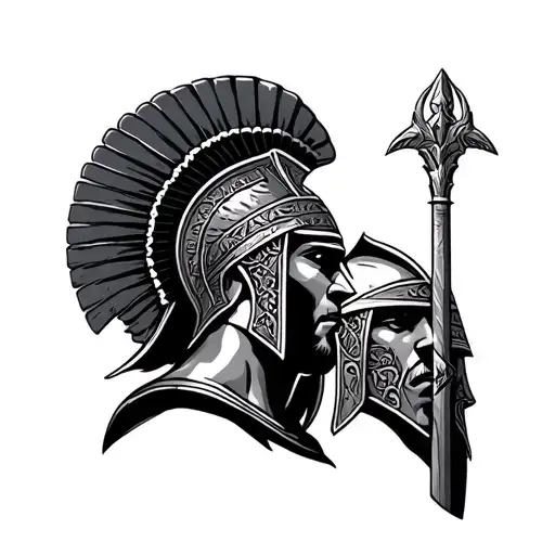 Greek Spartan Warrior