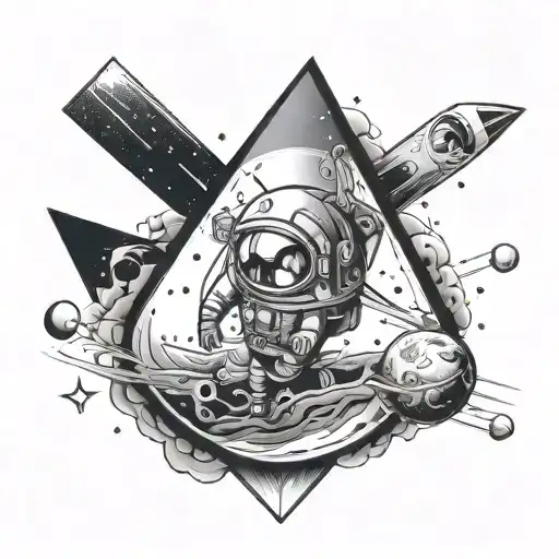 Half Empty Glass Of Space