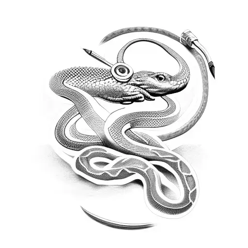 Emt Staff With Snake