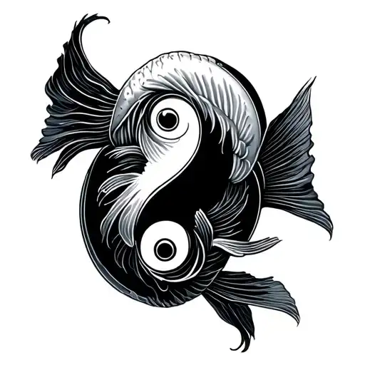 2 Fish Ying Yang