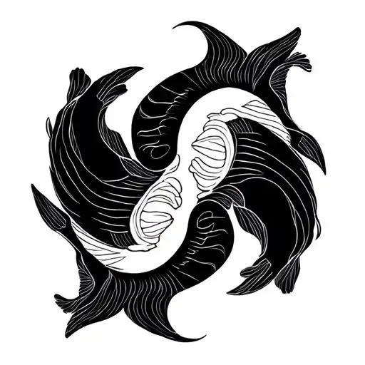 2 Fish Ying Yang