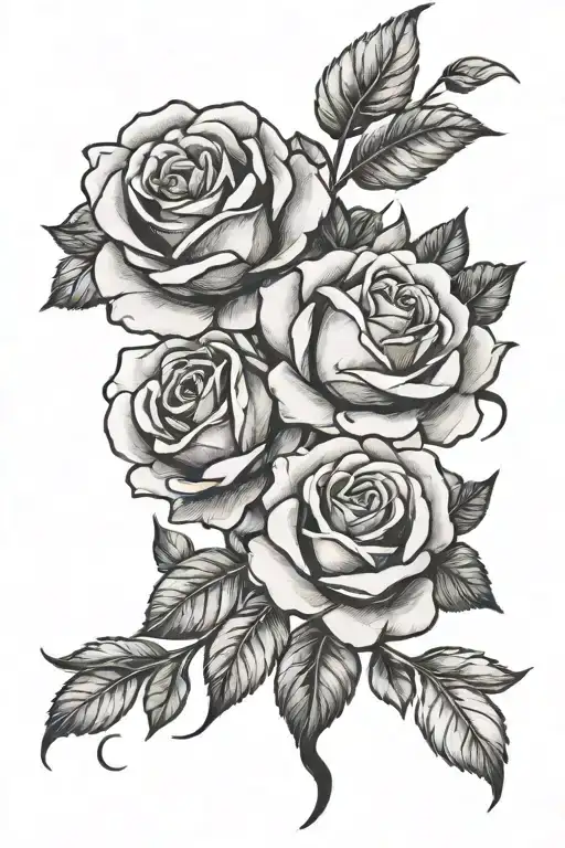 Eros Bow And Floral Roses