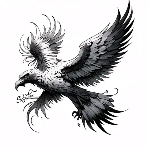 Small Cool Inner Forearm Tattoo Phoenix Raise New Future