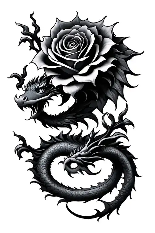 Rose Dragon