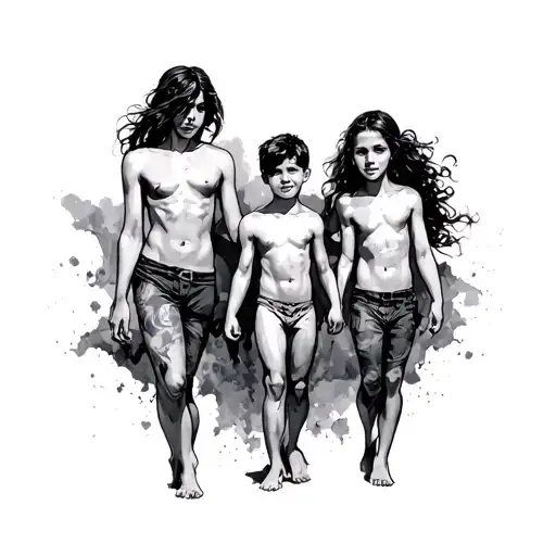 Strong Minded Women With Three Male Children