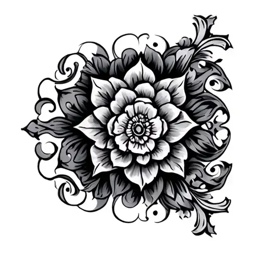 Ornamental Between Breast