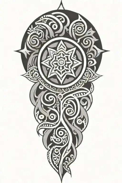 Maori Snowflake