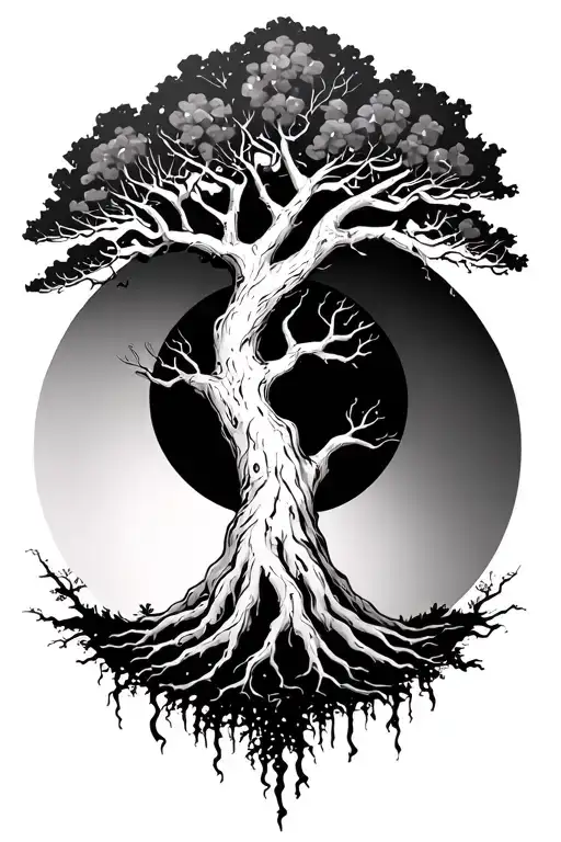 As Above So Below Tree