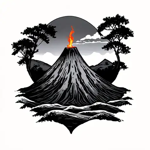 Volcano Nicaragua Love