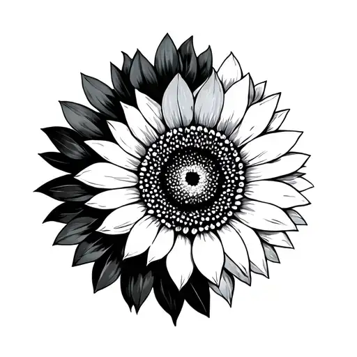 Sunflower And Moonflower