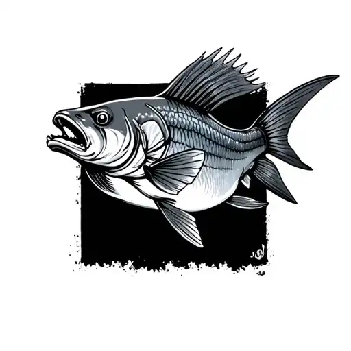 Muscle Fish Drive Tank