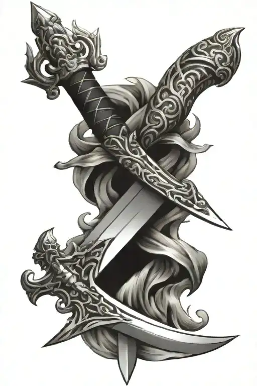 Fantasy Sword Wrapped