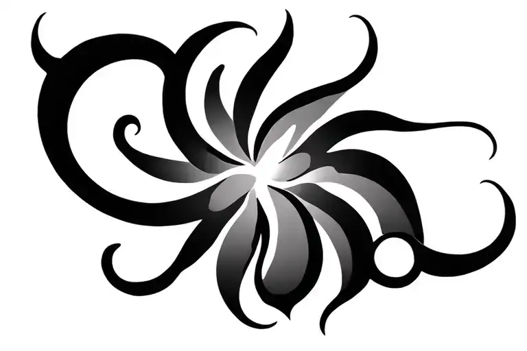 Religious Symbol Intertwined Sun Flowetsy