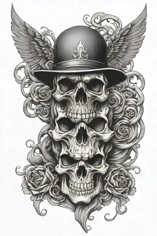 Skull Wit Mask Merged
