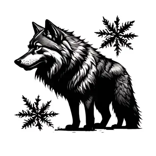 Fill In For My Wolf On My Forarm
