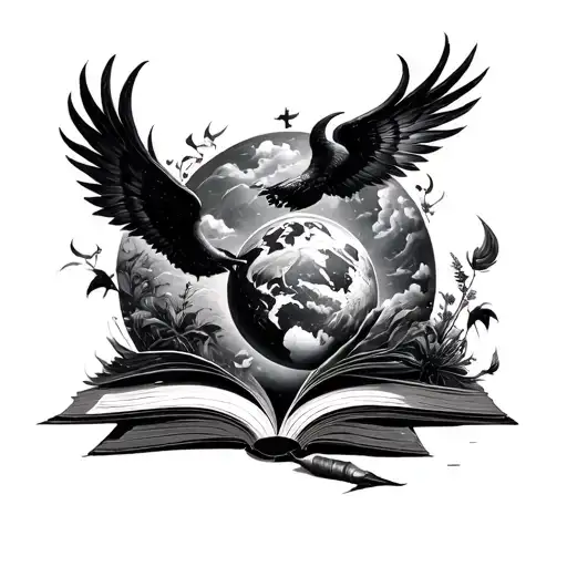 A Fantastic World Coming From Book