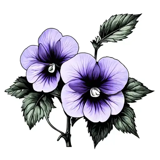 Black African Violet