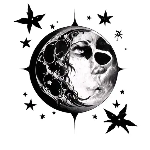 Moon And Witchy