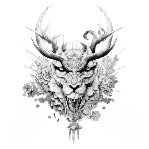 Patchwork Black And White