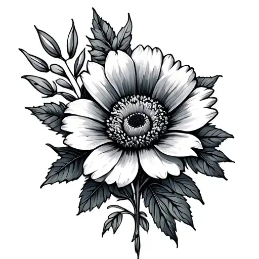 January And March And July And February Birth Flower