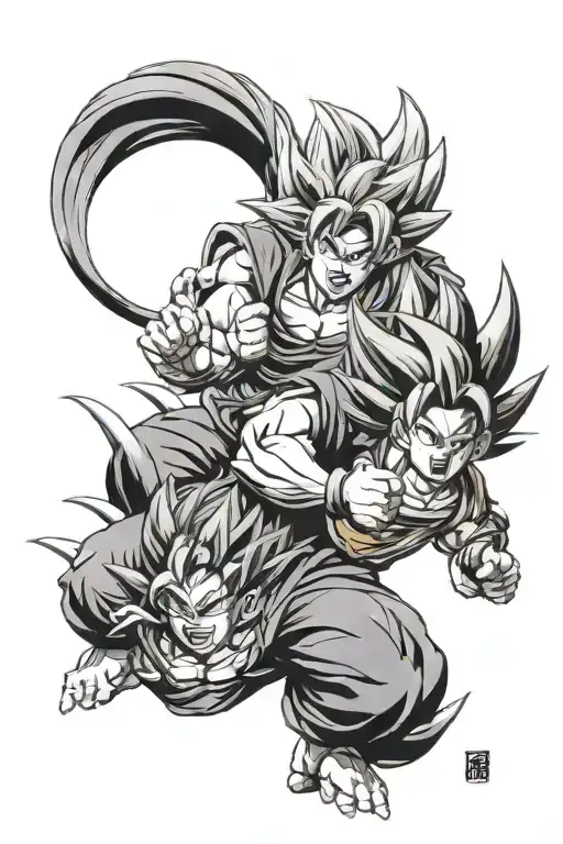 Flying Numbus And Goku Dragon Ball Z