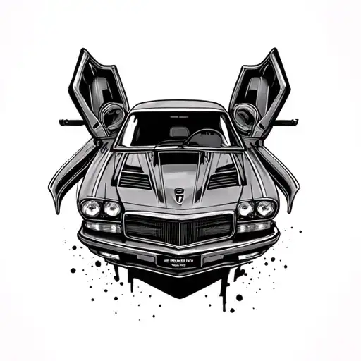 Car Tattoo Design
