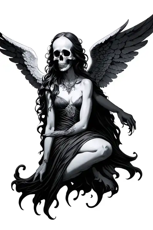 Death Is Near With An Angel