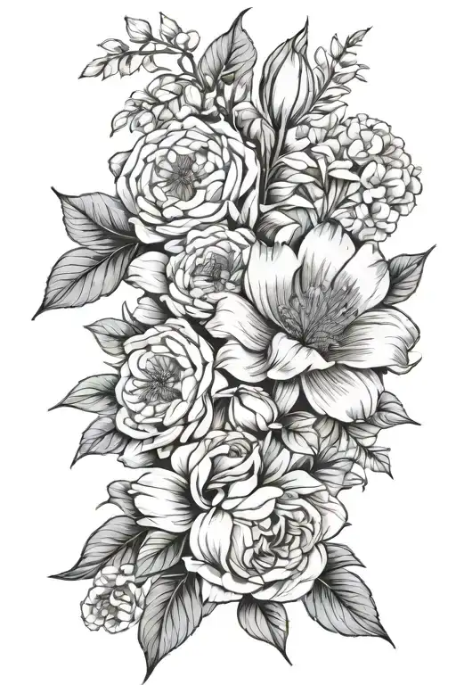 Birth Month Flower Bouquet