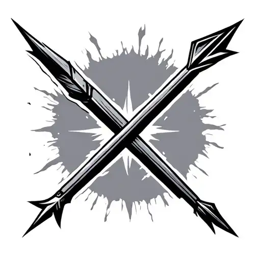 Broadhead Arrow Shot