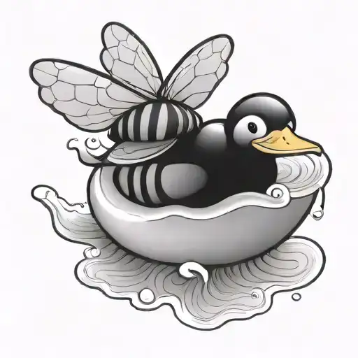 Rubber Ducky Bee