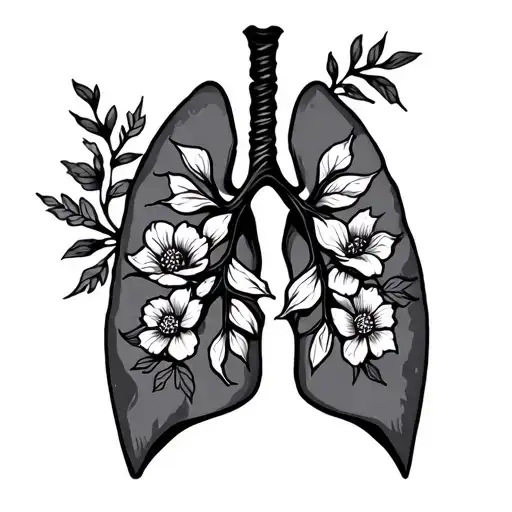 Yhwh With Lungs Floral And Femine