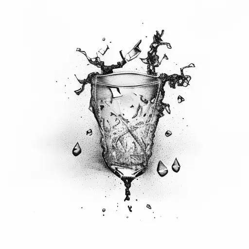 Drinking Broken Glass Blood