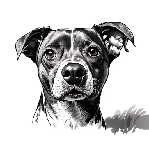 Just The Nose Print Of A Dog Turned Into A Tomato