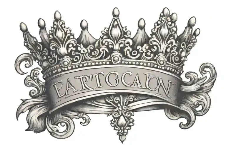 Name With Crown On Top