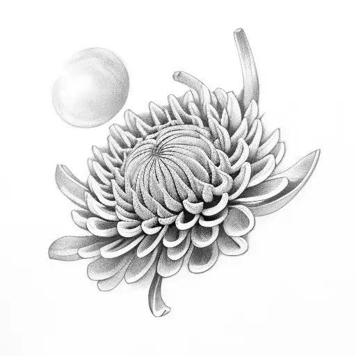 Chrysanthemums Turtle