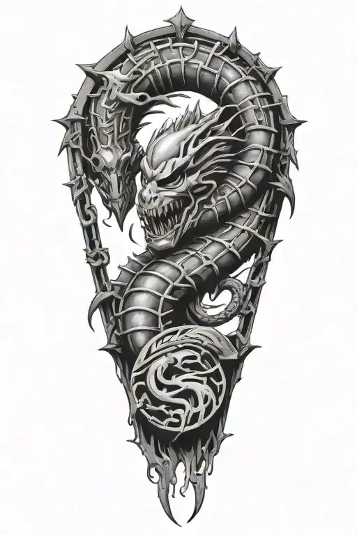 Mortal Kombat Scorpions Chain