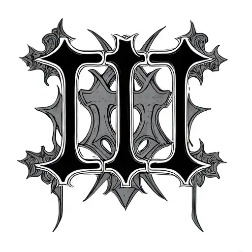 The Word Teteslestai With The 3 Ts As Crosses