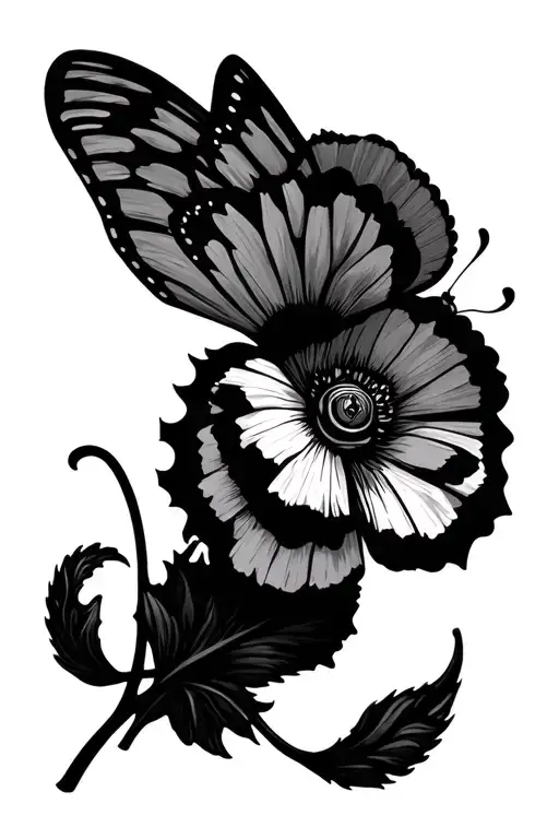 Poppy Lion Butterfly