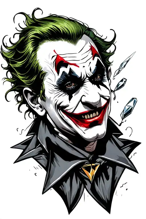 Joker Fave With Diamond Grill