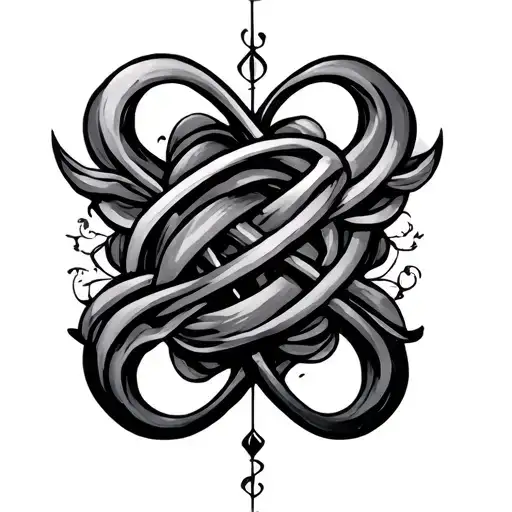 Infinty Symbol Intertwined