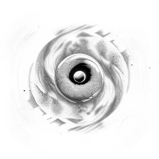 Black Hole Surrounded By Trees