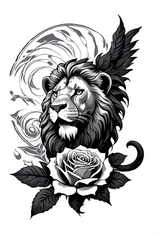 Lion And Rose Of The Winds