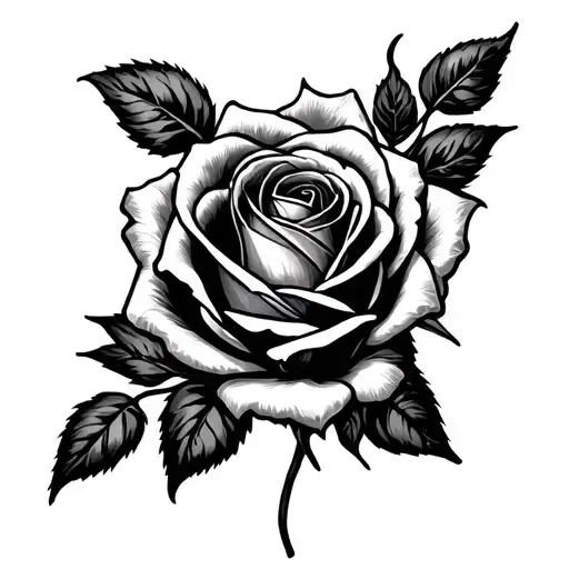 Carrie In A Rose Intertwined Within