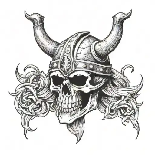 Skull Viking