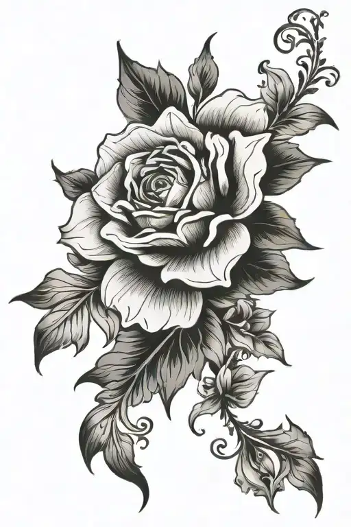 Create A Floral Design For Side Wrist Tattoo Coverup