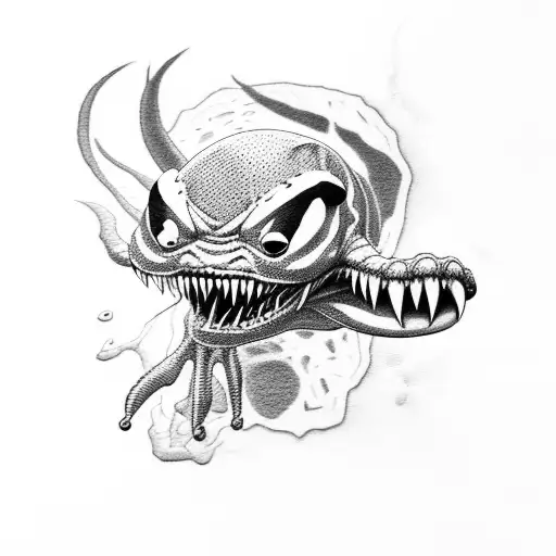 Stitch Becoming Venom