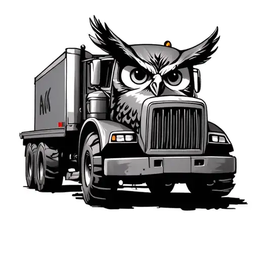 Tractor Trailer Drugs Owl
