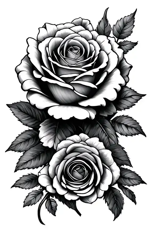 Daisie And Rose Intertwined