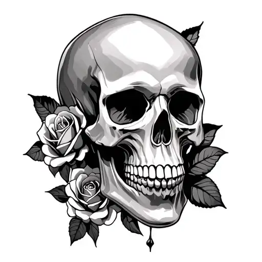 Skull Roses